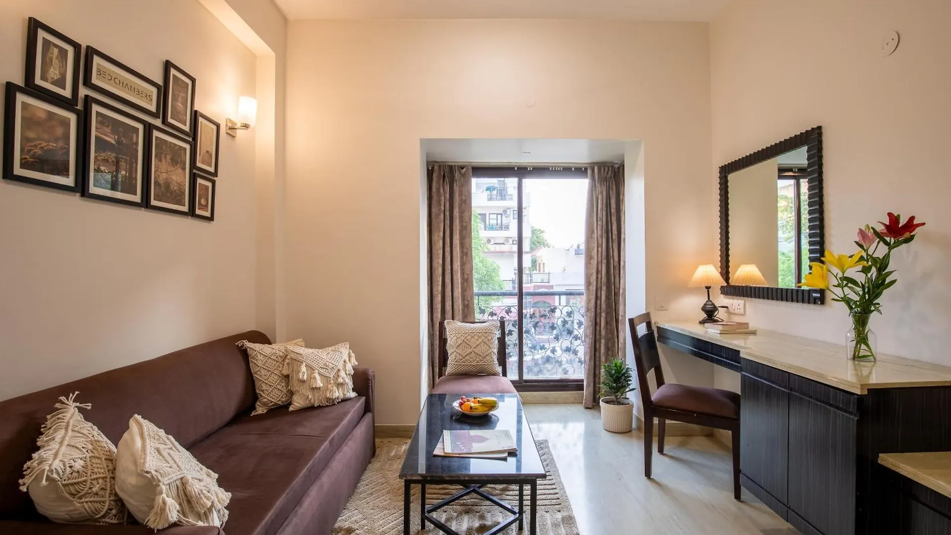 Bedchambers Serviced Apartments, Sector 40 Gurgáon Indie